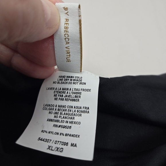 Becca by Rebecca Virtue Fine Line American Fit Ribbed Low Bikini Bottoms Size XL - Picture 7 of 13